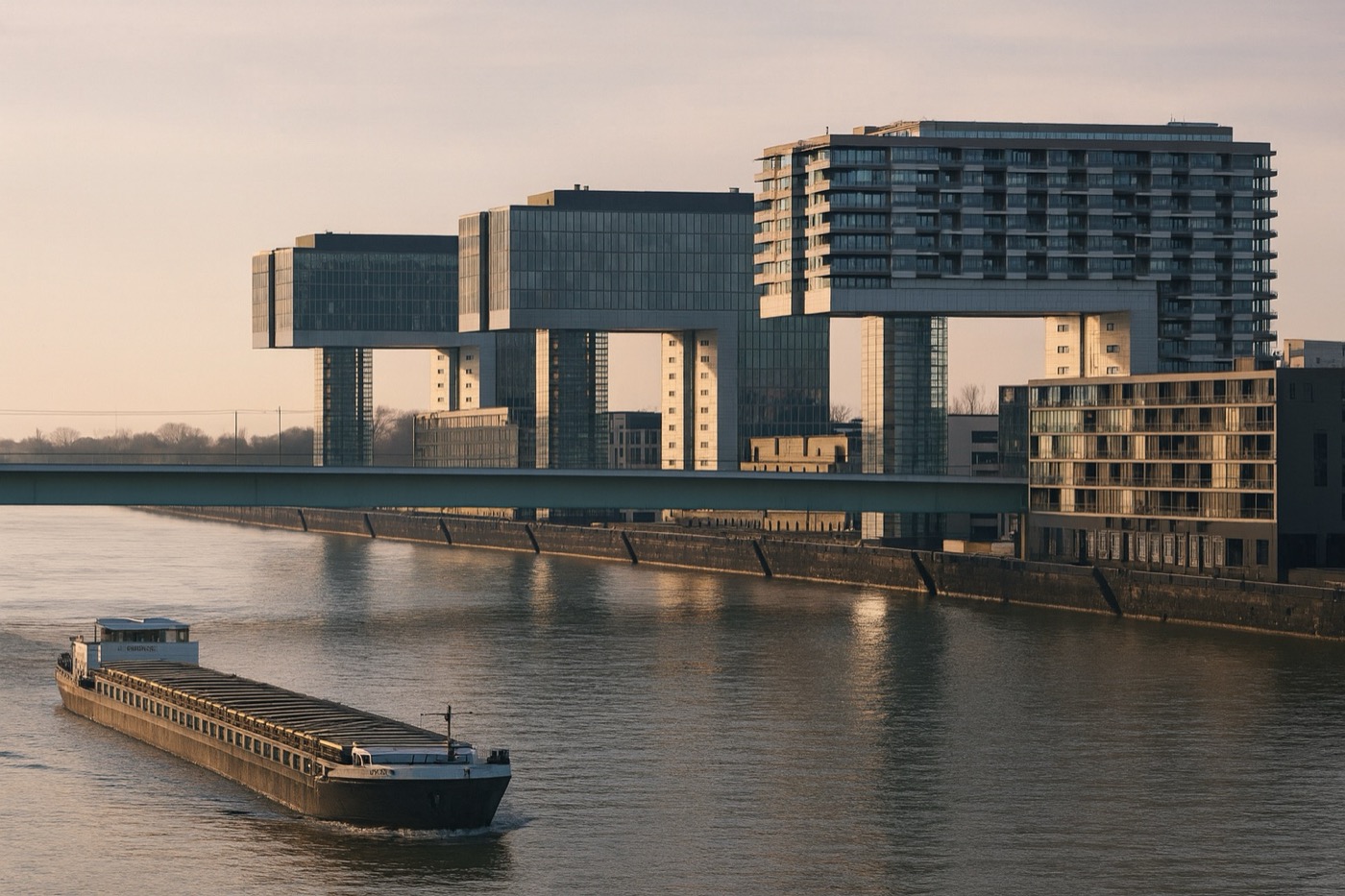 Büro der Generalagentur in Köln-Rheinauhafen